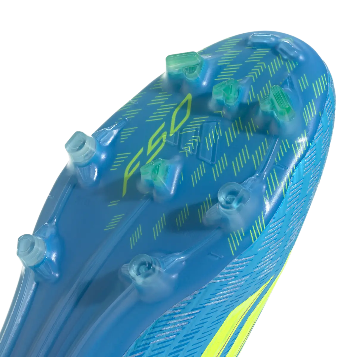 Adidas Fußballschuhe F50 Pro FG, FG Fußballschuhe für Naturrasen mit Sprintshell 360 und Sprintweb für maximale Beschleunigung - machsport