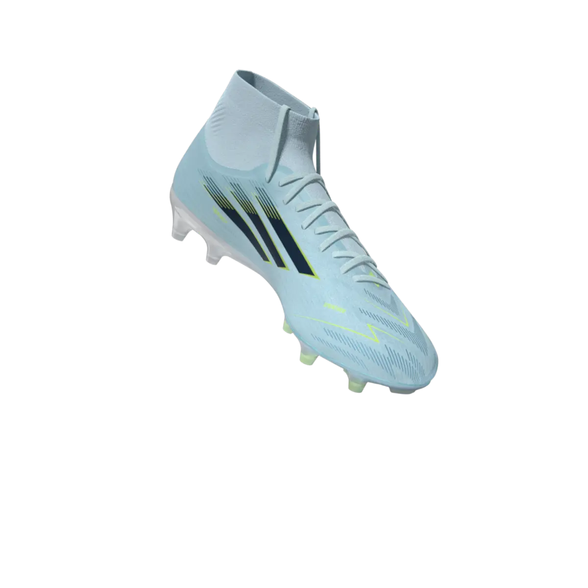 Adidas Fußballschuhe F50 Sparkfusion Pro, Mid Cut Fußballschuhe für feste Böden und Kunstrasen mit Primeknit Schaft - machsport