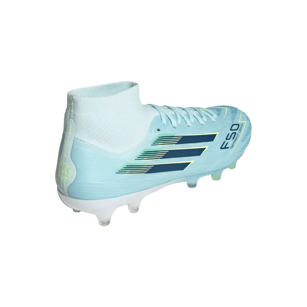 Adidas Fußballschuhe F50 Sparkfusion Pro, Mid Cut Fußballschuhe für feste Böden und Kunstrasen mit Primeknit Schaft - machsport – Bild 