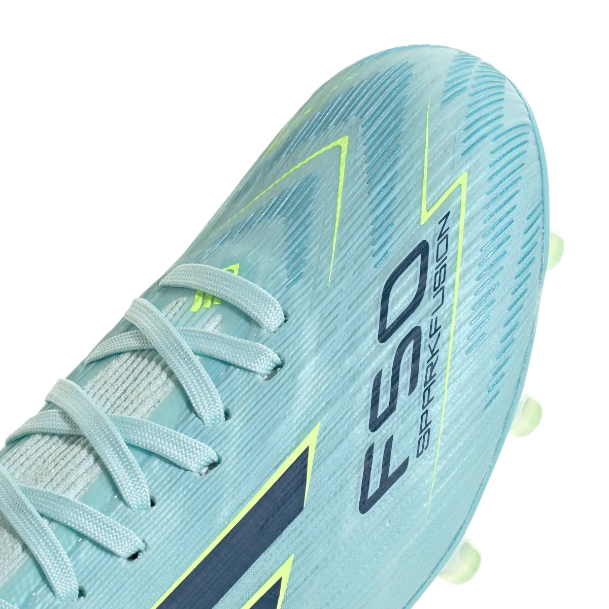 Adidas Fußballschuhe F50 Sparkfusion Pro, Mid Cut Fußballschuhe für feste Böden und Kunstrasen mit Primeknit Schaft - machsport – Bild 