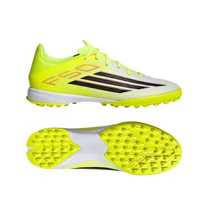Adidas Fußballschuhe F50 League TF, Turf Fußballschuhe für Kunstrasen mit EVA-Dämpfung und Fiberskin Obermaterial - machsport