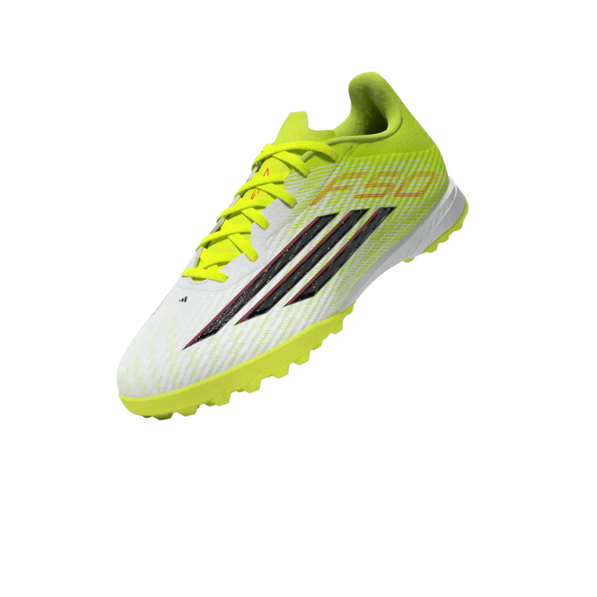 Adidas Fußballschuhe F50 League TF, Turf Fußballschuhe für Kunstrasen mit EVA-Dämpfung und Fiberskin Obermaterial - machsport