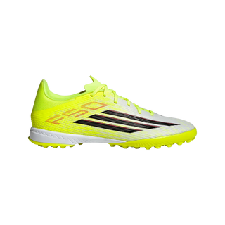 Adidas Fußballschuhe F50 League TF, Turf Fußballschuhe für Kunstrasen mit EVA-Dämpfung und Fiberskin Obermaterial - machsport