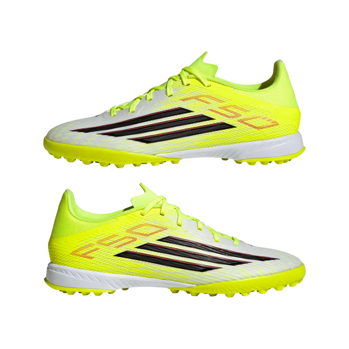 Adidas Fußballschuhe F50 League TF, Turf Fußballschuhe für Kunstrasen mit EVA-Dämpfung und Fiberskin Obermaterial - machsport