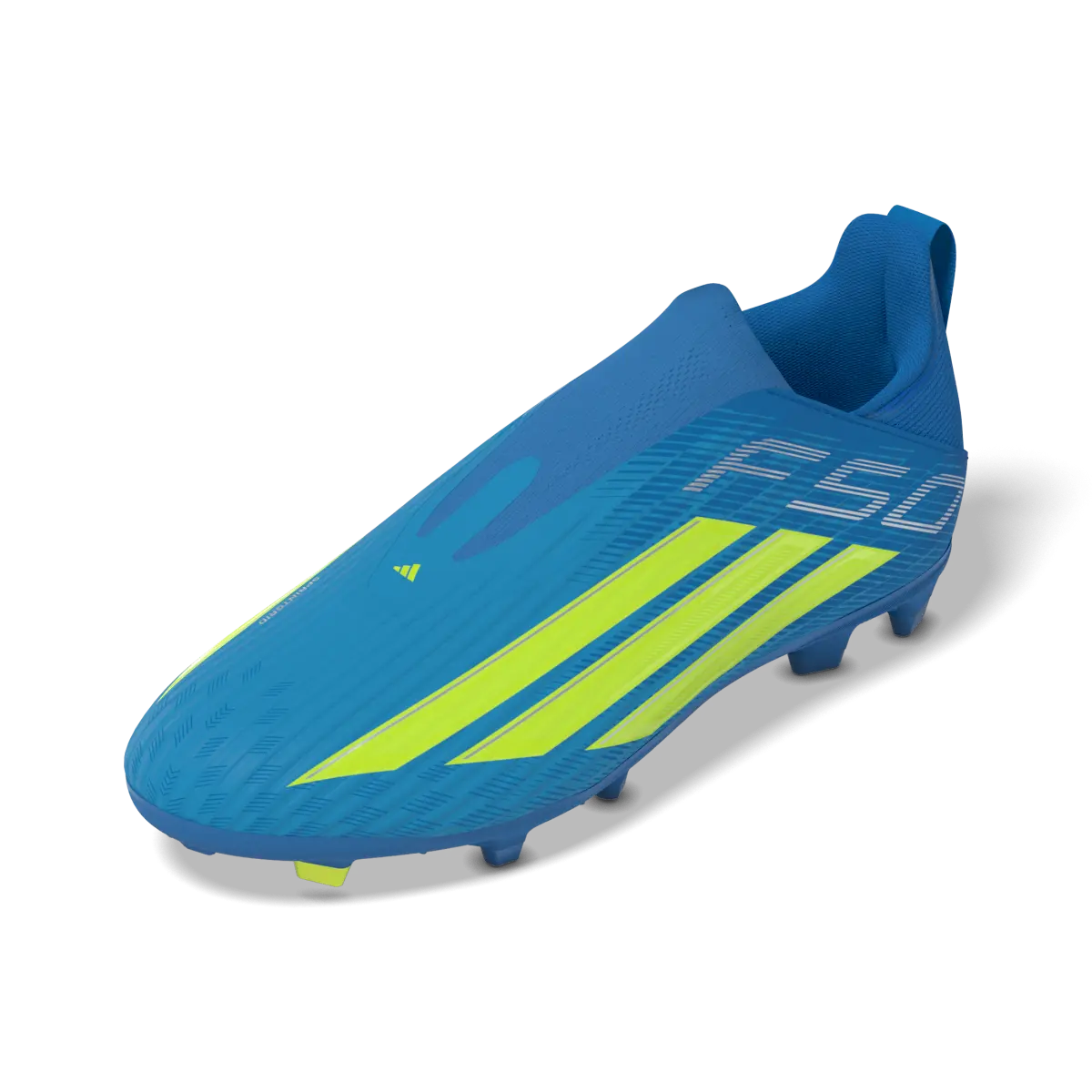 Adidas Kinderfußballschuhe F50 League LL FG/MG, schnürlose Fußballschuhe für feste Böden und Kunstrasen mit Sprintplate 360 - machsport – Bild 