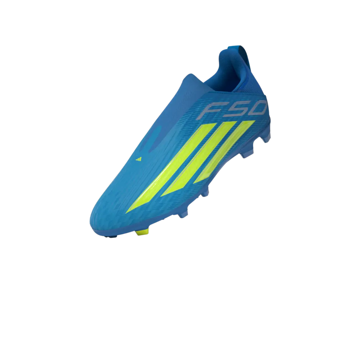 Adidas Kinderfußballschuhe F50 League LL FG/MG, schnürlose Fußballschuhe für feste Böden und Kunstrasen mit Sprintplate 360 - machsport – Bild 