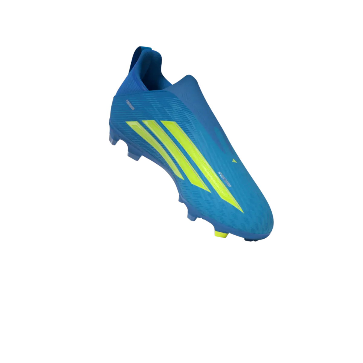 Adidas Kinderfußballschuhe F50 League LL FG/MG, schnürlose Fußballschuhe für feste Böden und Kunstrasen mit Sprintplate 360 - machsport