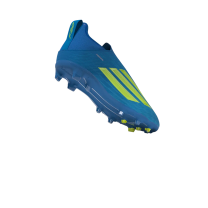 Adidas Kinderfußballschuhe F50 League LL FG/MG, schnürlose Fußballschuhe für feste Böden und Kunstrasen mit Sprintplate 360 - machsport