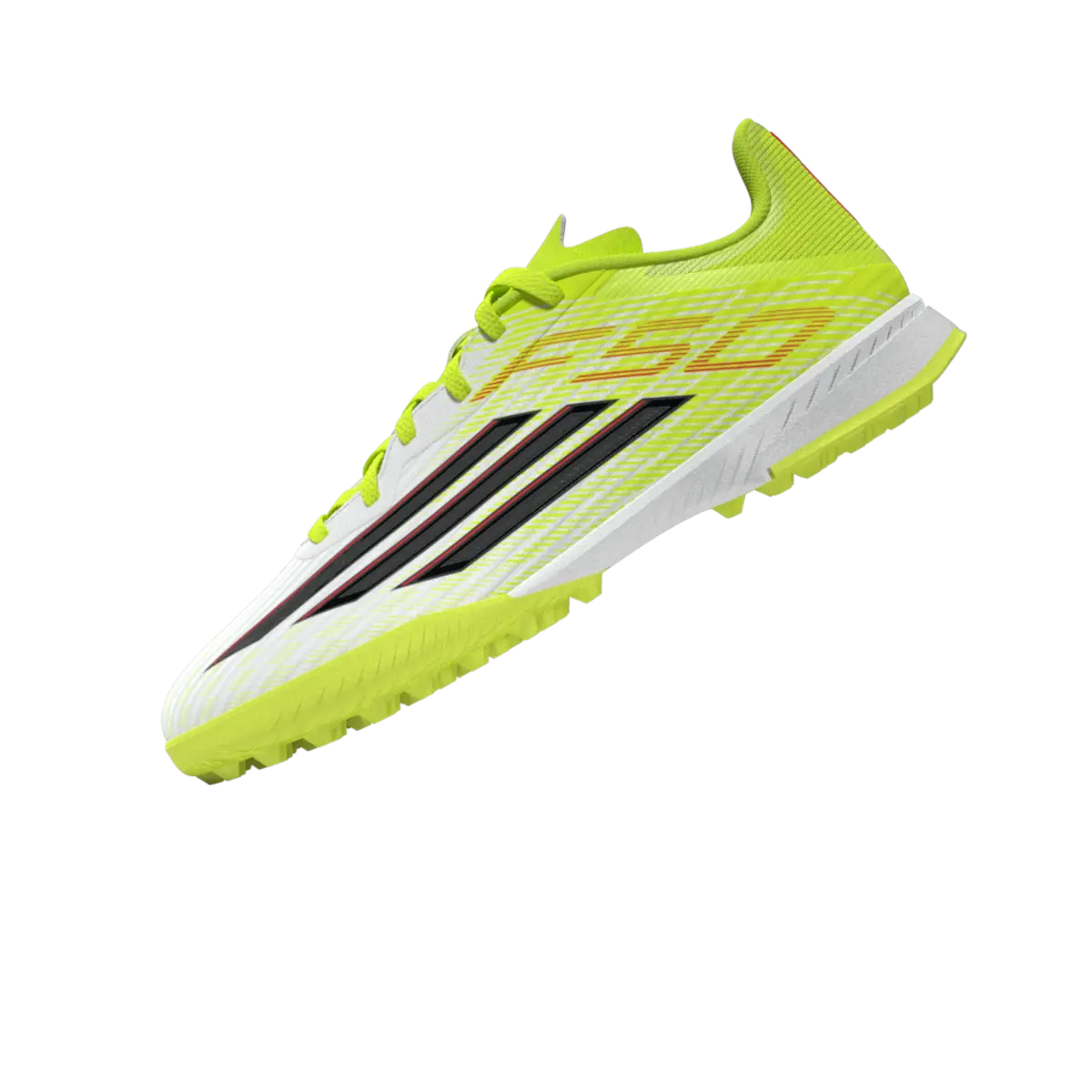 Adidas Kinderfußballschuhe F50 League TF, Turf Fußballschuhe für Kunstrasen, Hart- und Aschenplätze mit EVA-Dämpfung - machsport – Bild 