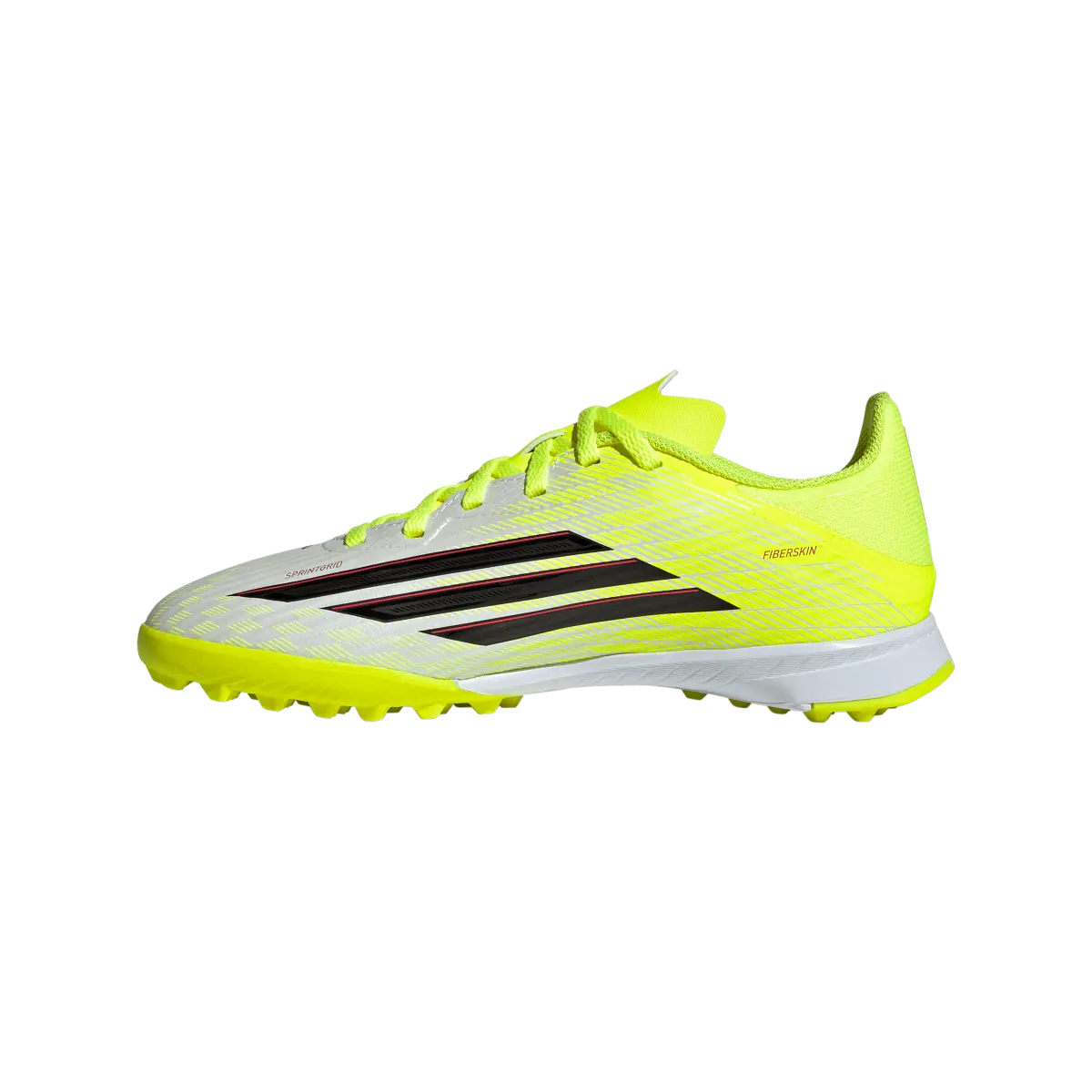 Adidas Kinderfußballschuhe F50 League TF, Turf Fußballschuhe für Kunstrasen, Hart- und Aschenplätze mit EVA-Dämpfung - machsport
