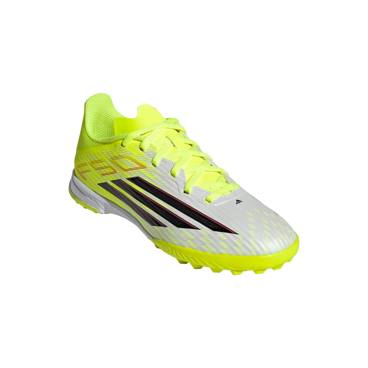 Adidas Kinderfußballschuhe F50 League TF, Turf Fußballschuhe für Kunstrasen, Hart- und Aschenplätze mit EVA-Dämpfung - machsport – Bild 