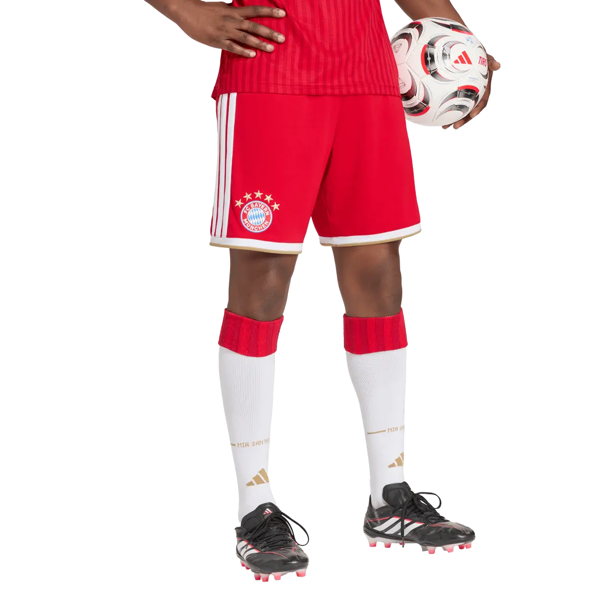 FC Bayern München Herrenfußballshort Home 26/27, Heimshorts mit Climacool für Spiel, Training und Fanmomente - machsport – Bild 