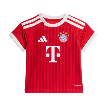 FC Bayern München Home Baby Kit 26/27, Baby Heimset mit Climacool und Druckknopfverschluss - machsport