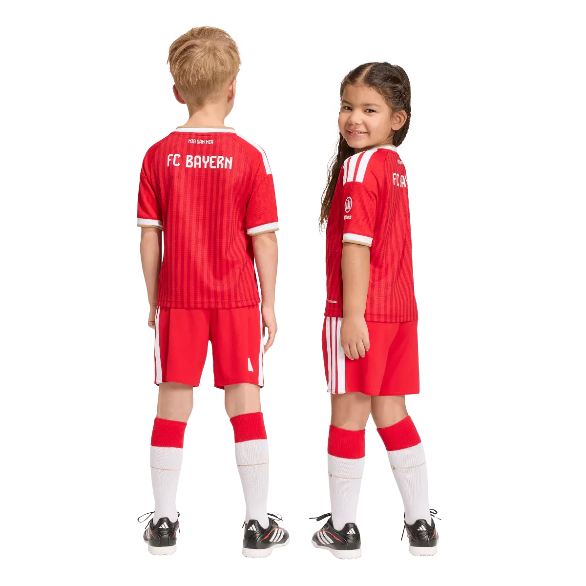 FC Bayern München Home Mini Kit 26/27, Mini Heimausrüstung mit Climacool für junge Fans - machsport