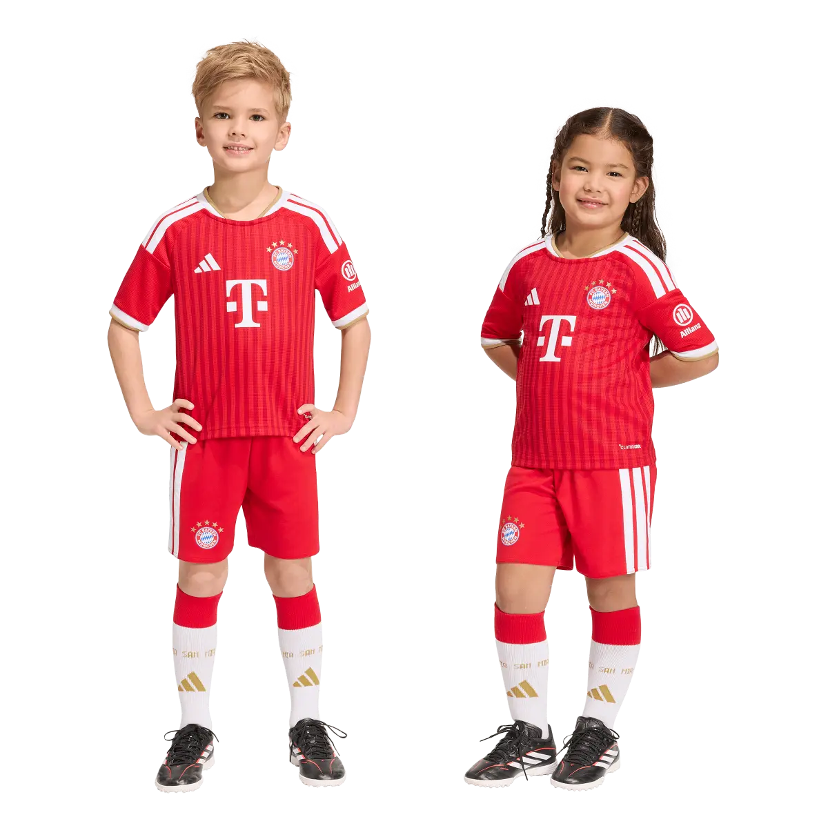 FC Bayern München Home Mini Kit 26/27, Mini Heimausrüstung mit Climacool für junge Fans - machsport