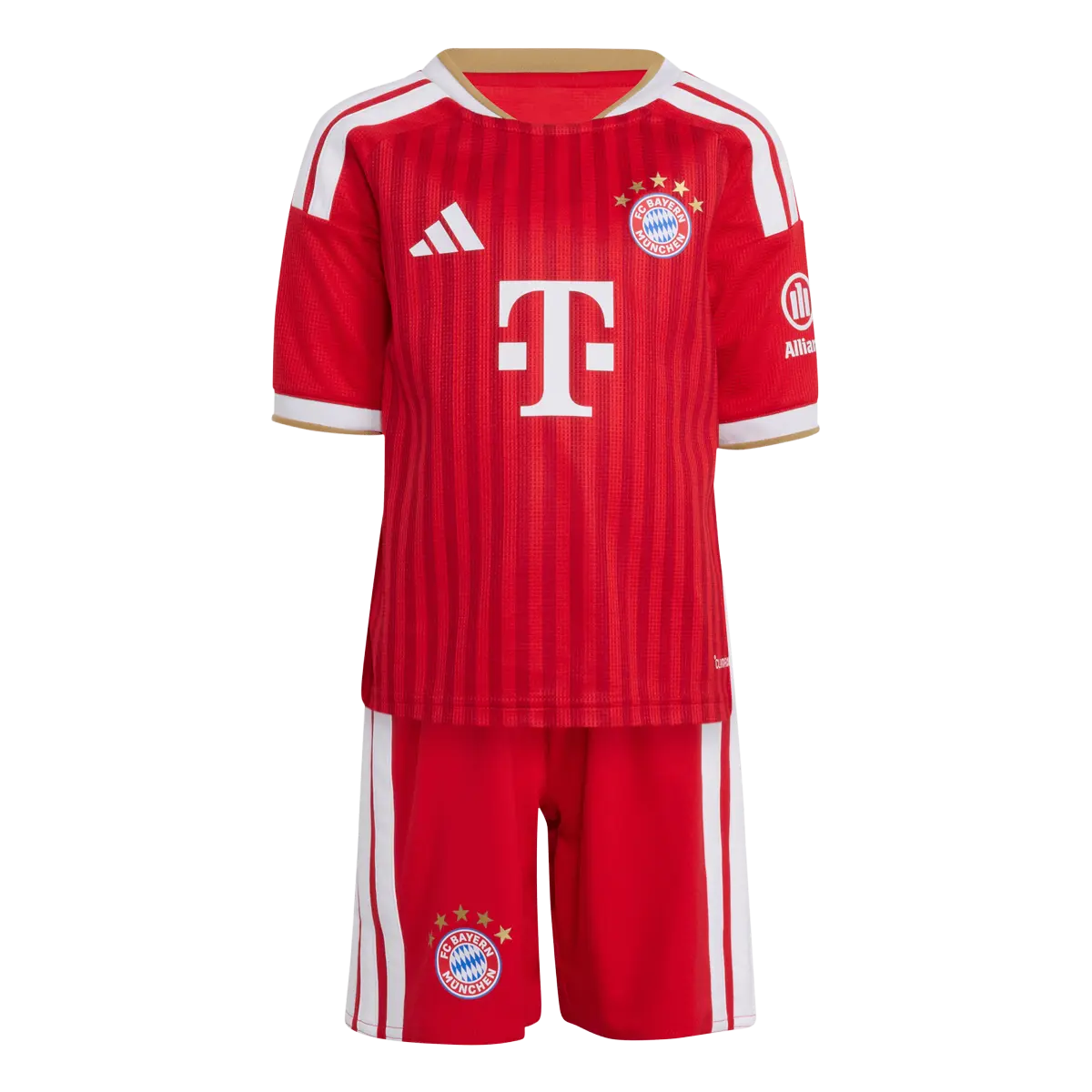 FC Bayern München Home Mini Kit 26/27, Mini Heimausrüstung mit Climacool für junge Fans - machsport