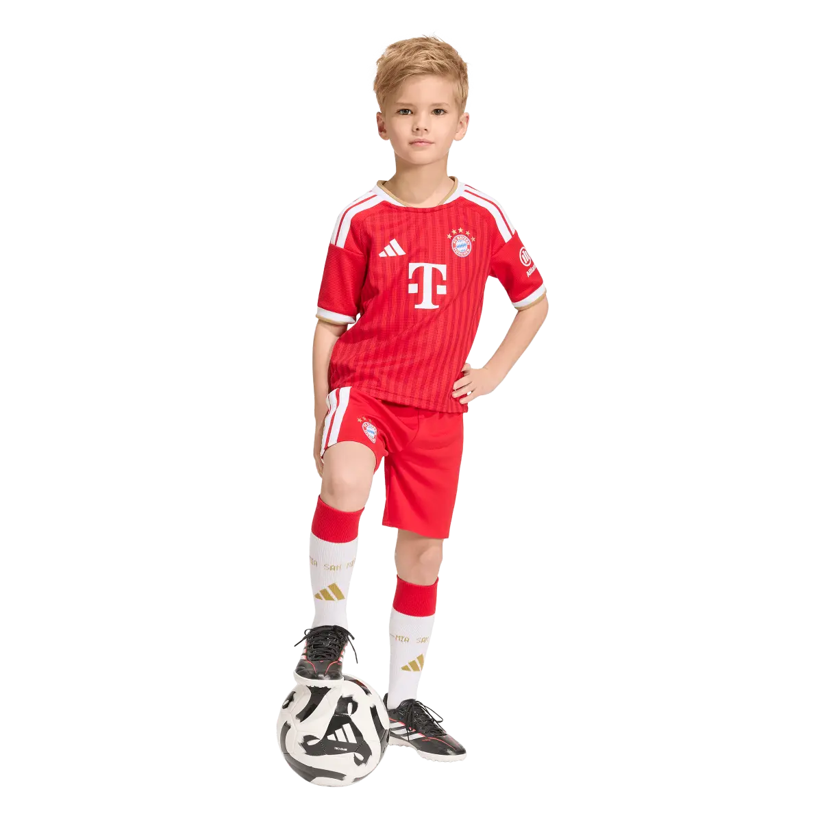 FC Bayern München Home Mini Kit 26/27, Mini Heimausrüstung mit Climacool für junge Fans - machsport – Bild 