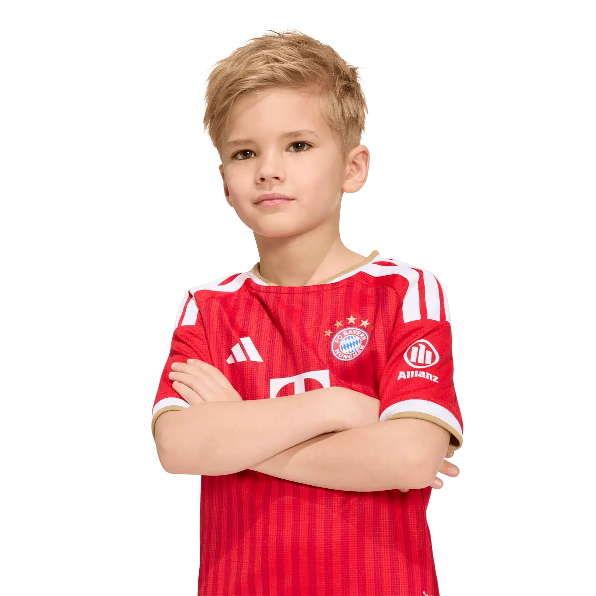 FC Bayern München Home Mini Kit 26/27, Mini Heimausrüstung mit Climacool für junge Fans - machsport