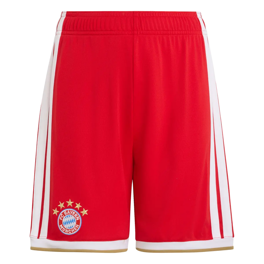 FC Bayern München Kinderfußballhose Home 26/27, Heimshorts mit Climacool für junge Fans - machsport