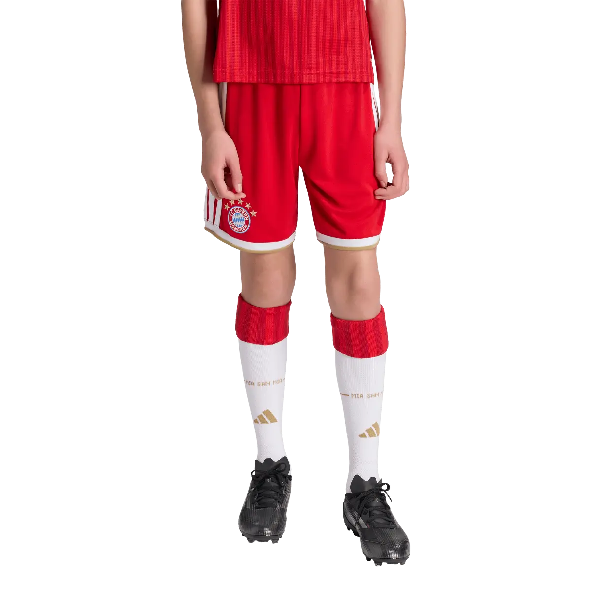 FC Bayern München Kinderfußballhose Home 26/27, Heimshorts mit Climacool für junge Fans - machsport