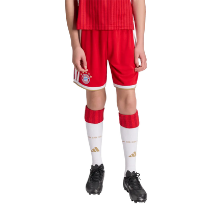 FC Bayern München Kinderfußballhose Home 26/27, Heimshorts mit Climacool für junge Fans - machsport