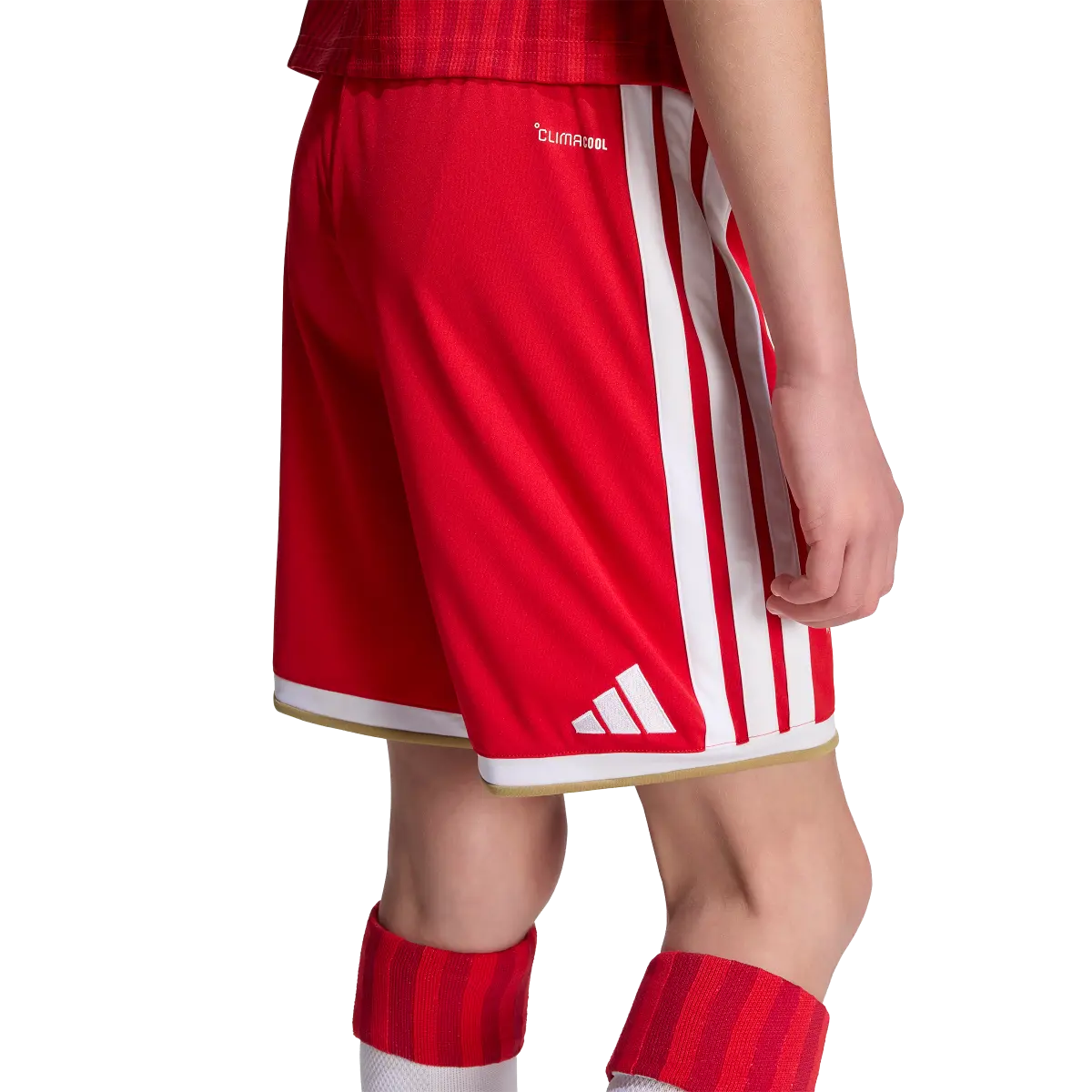 FC Bayern München Kinderfußballhose Home 26/27, Heimshorts mit Climacool für junge Fans - machsport