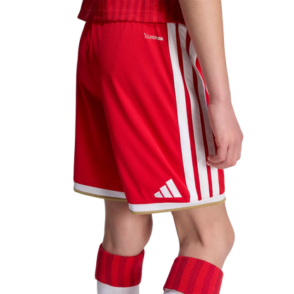 FC Bayern München Kinderfußballhose Home 26/27, Heimshorts mit Climacool für junge Fans - machsport