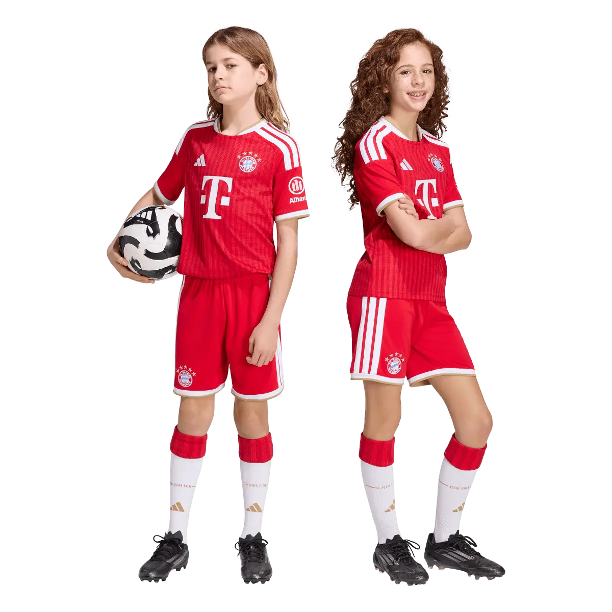 FC Bayern München Kinderfußballhose Home 26/27, Heimshorts mit Climacool für junge Fans - machsport
