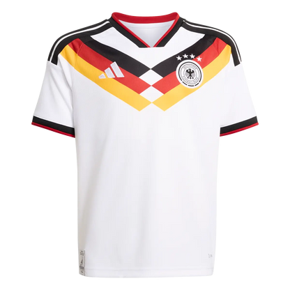 DFB Kinderfußballshirt Home Jersey 2026, Heimtrikot mit Climacool für Training, Spiel und Fan Einsatz - machsport