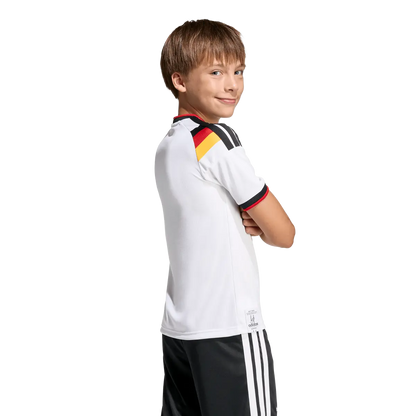 DFB Kinderfußballshirt Home Jersey 2026, Heimtrikot mit Climacool für Training, Spiel und Fan Einsatz - machsport