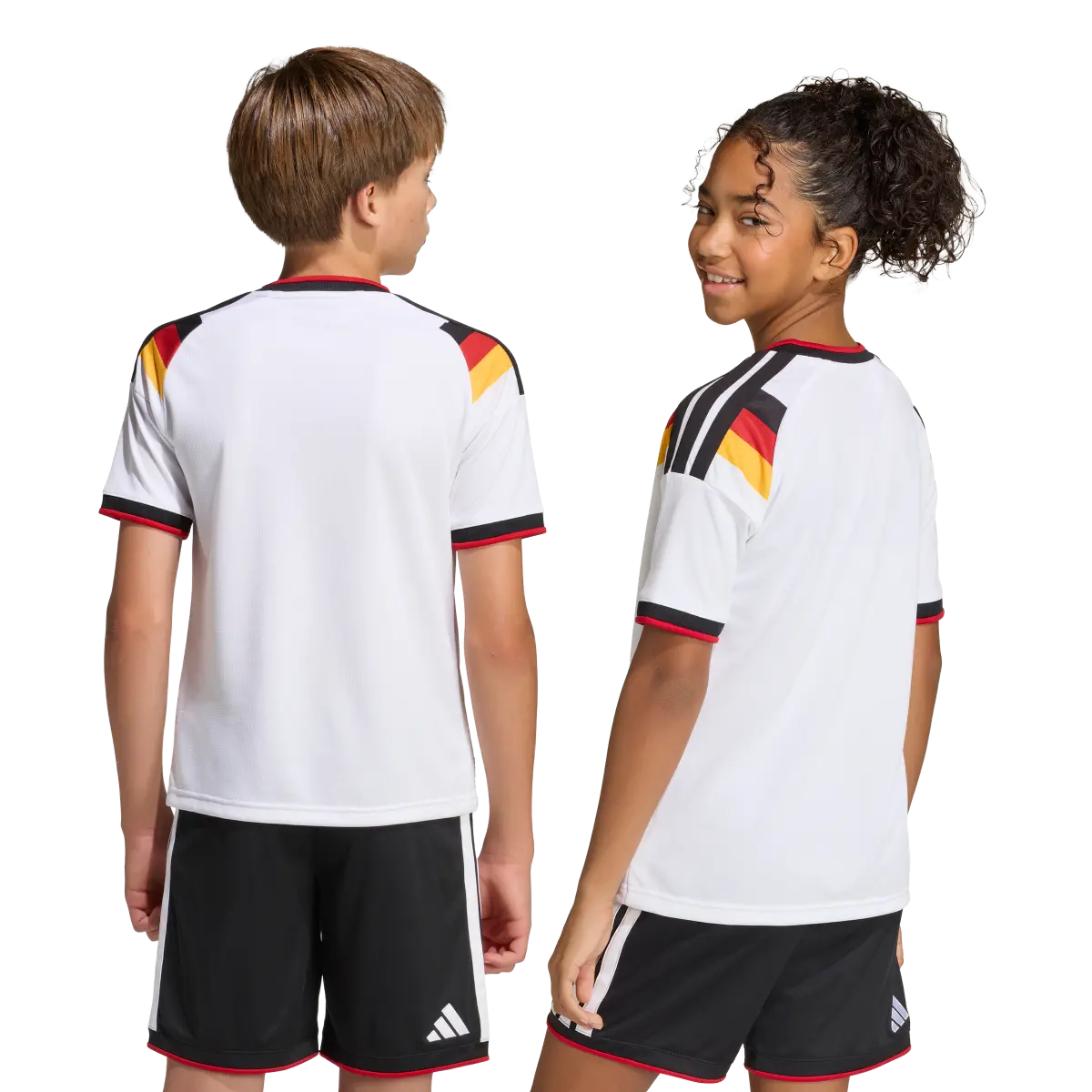 DFB Kinderfußballshirt Home Jersey 2026, Heimtrikot mit Climacool für Training, Spiel und Fan Einsatz - machsport