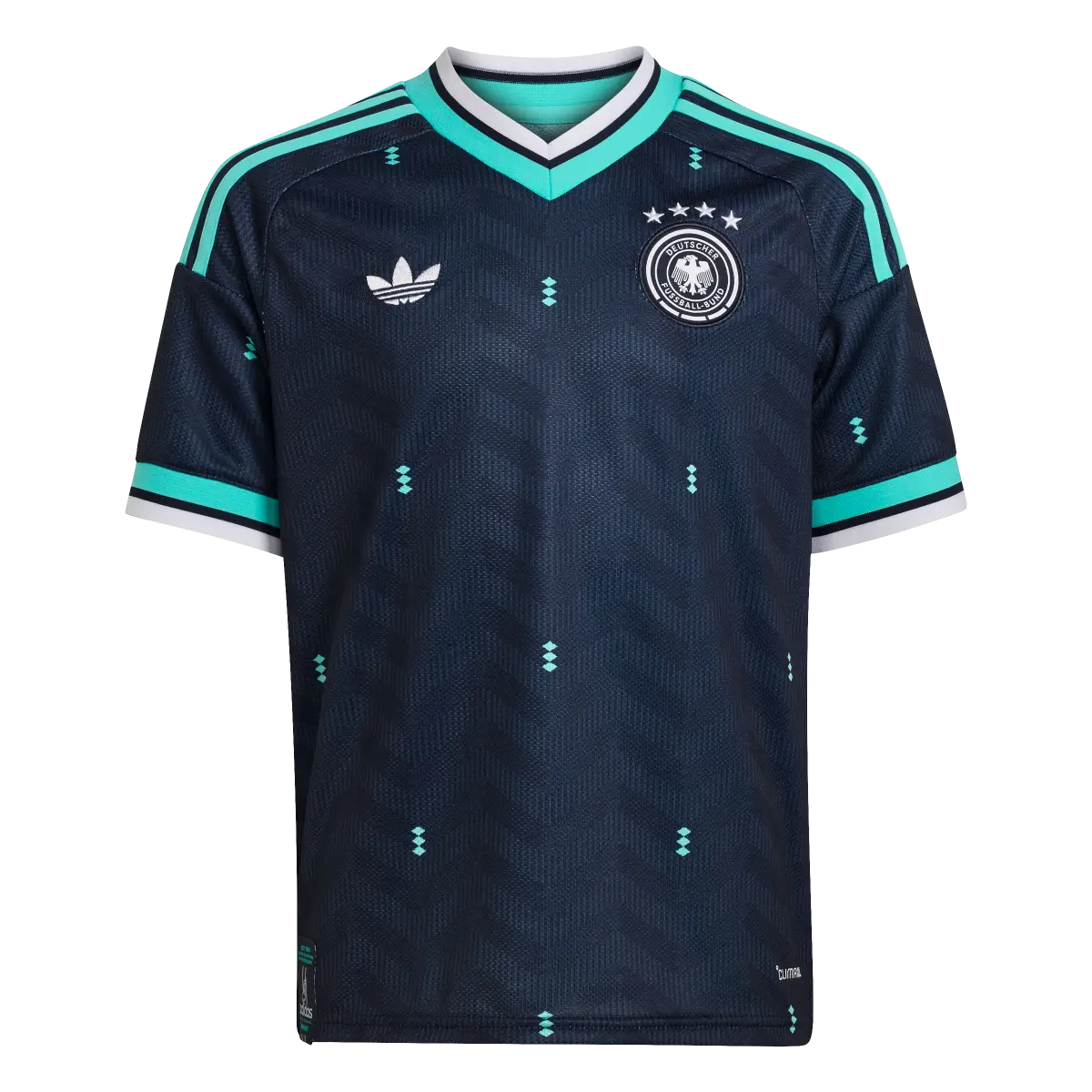 Deutschland Kinderfußballshirt Away Jersey Kids, Kinder Auswärtstrikot mit Climacool für Spiel, Training und Fan Einsatz - machsport – Bild 