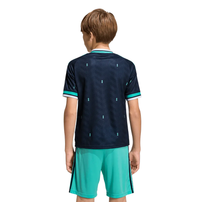 Deutschland Kinderfußballshirt Away Jersey Kids, Kinder Auswärtstrikot mit Climacool für Spiel, Training und Fan Einsatz - machsport