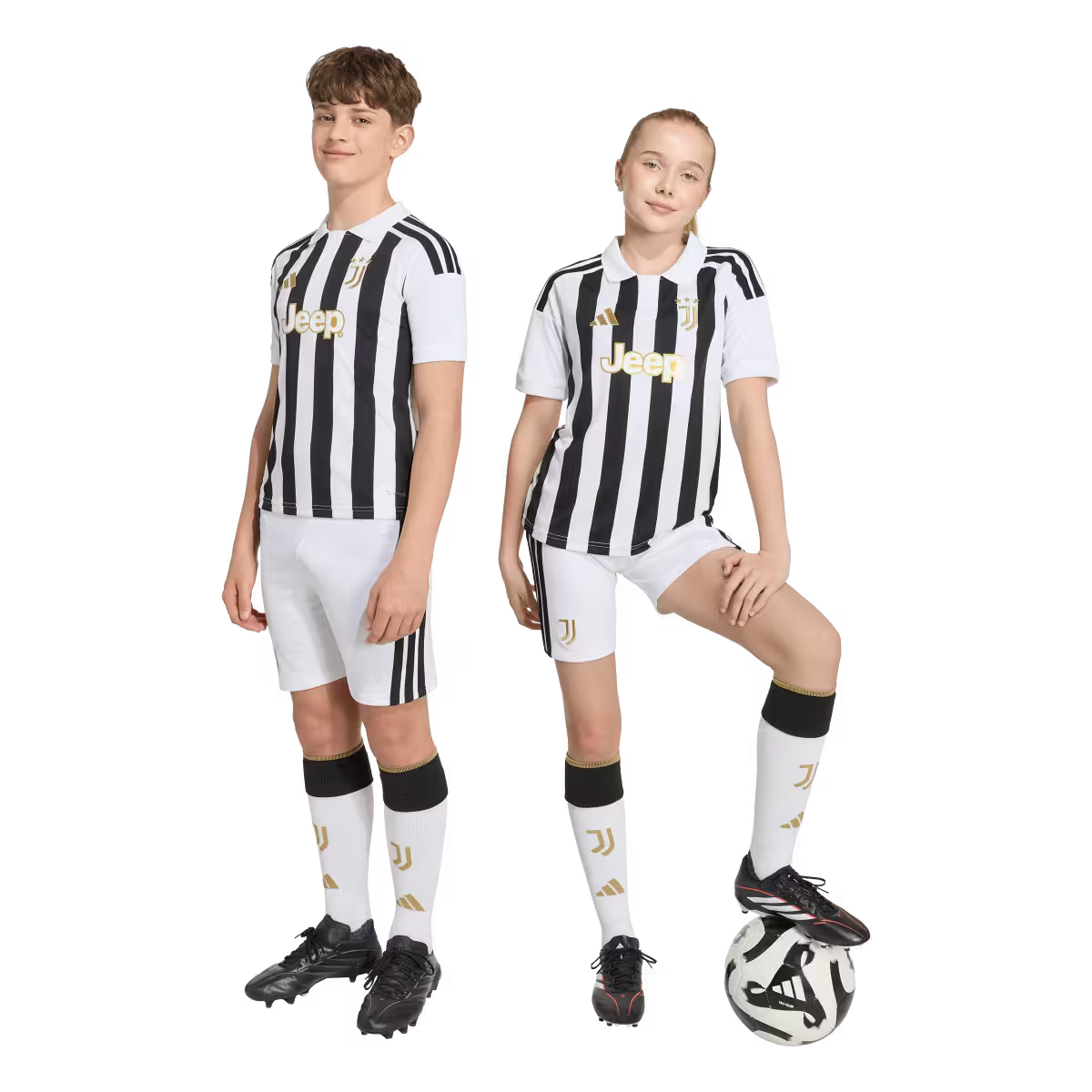 Juventus Turin Kinderfußballshort Heimshort 26/27 – Bild 