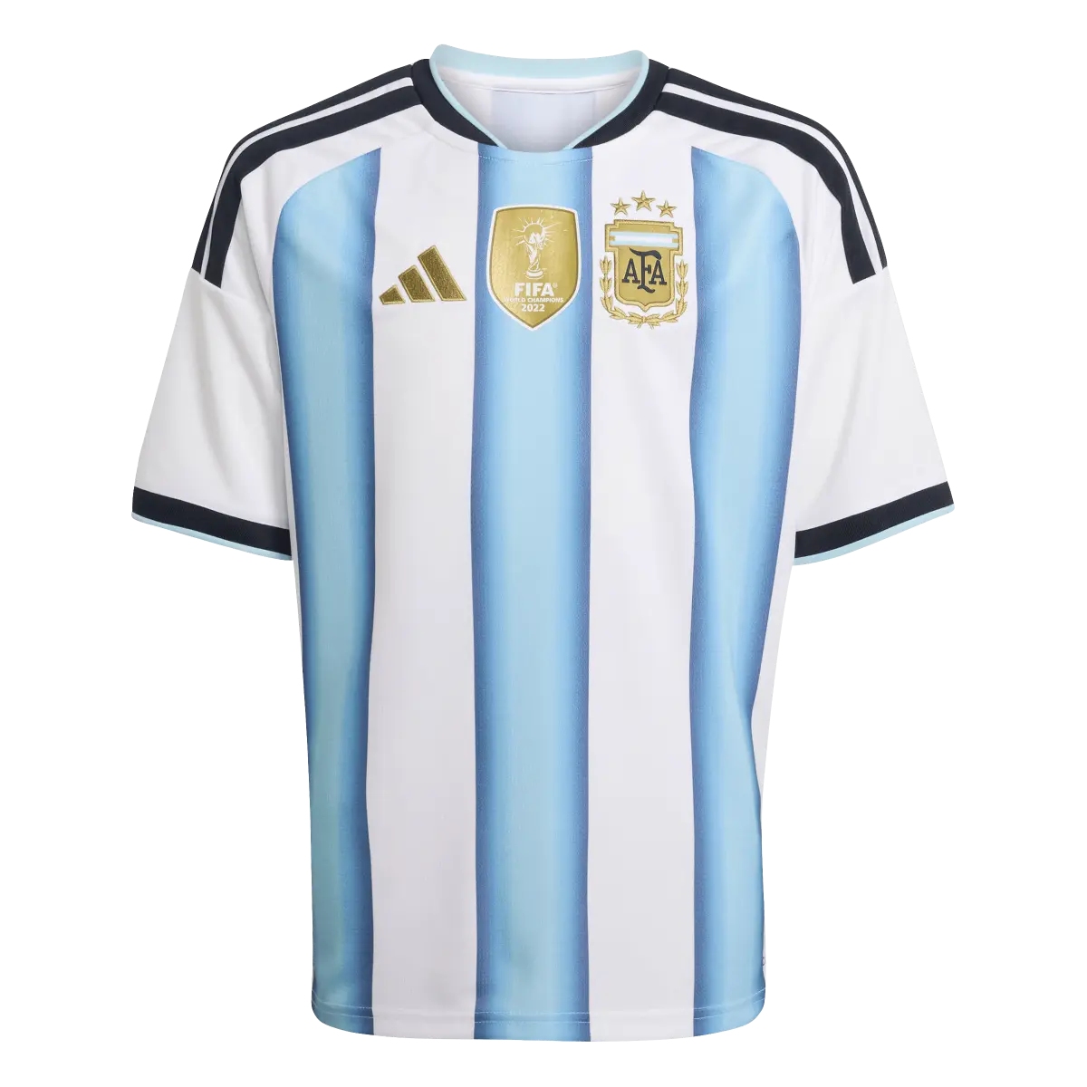 Argentinien Kinderfußballshirt Home Jersey 2026, Heimtrikot mit Climacool für junge Fußballfans - machsport – Bild 