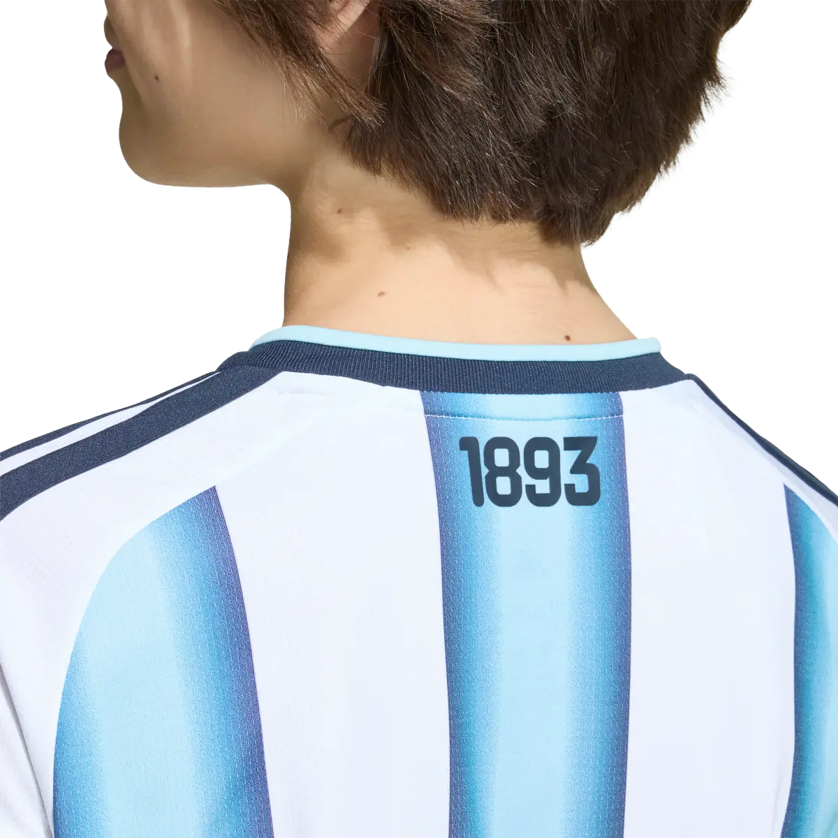 Argentinien Kinderfußballshirt Home Jersey 2026, Heimtrikot mit Climacool für junge Fußballfans - machsport – Bild 