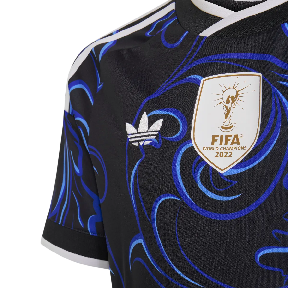 Argentinien Kinderfußballshirt Away Jersey, Kinder Auswärtstrikot mit Climacool für Spiel, Training und Fan Einsatz - machsport