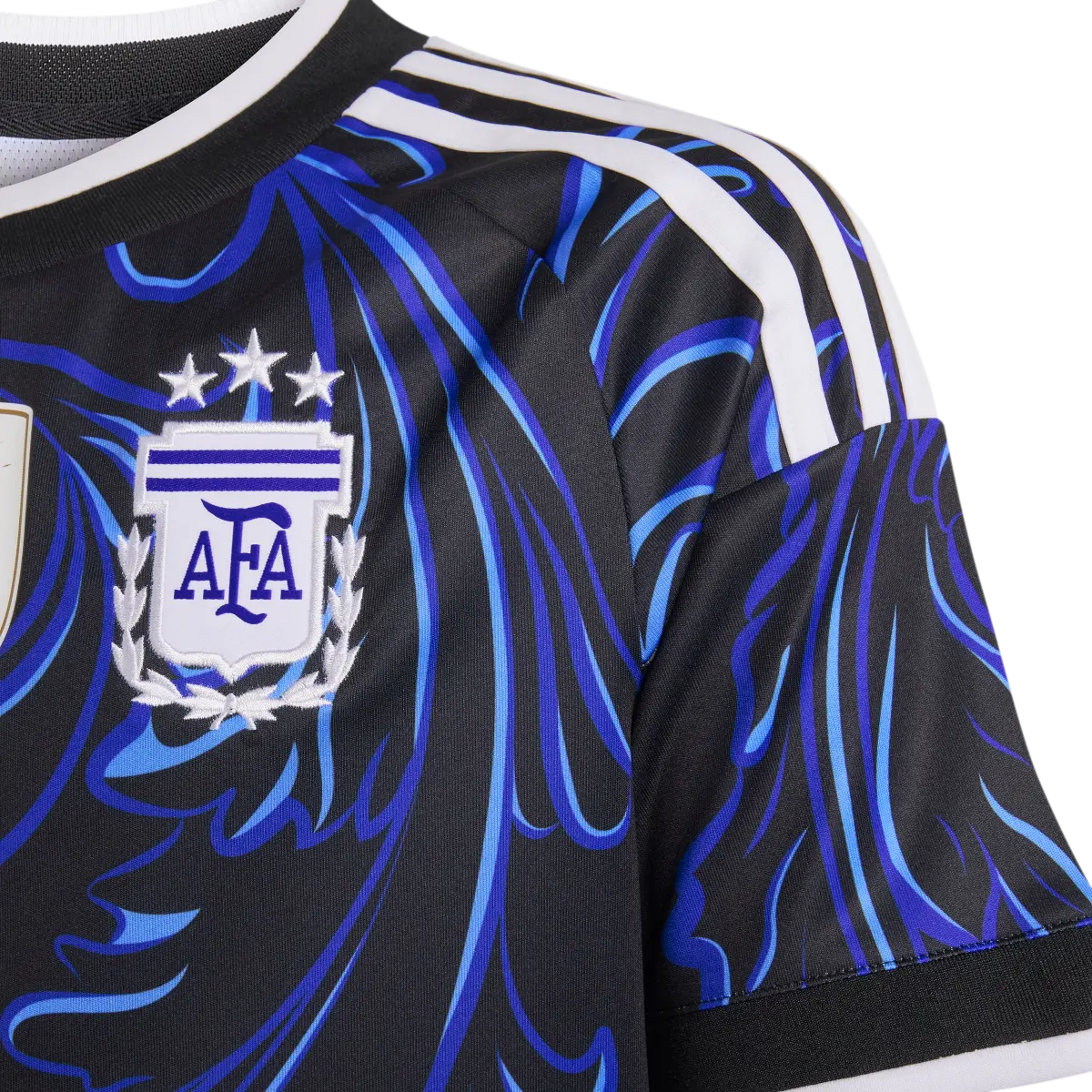 Argentinien Kinderfußballshirt Away Jersey, Kinder Auswärtstrikot mit Climacool für Spiel, Training und Fan Einsatz - machsport
