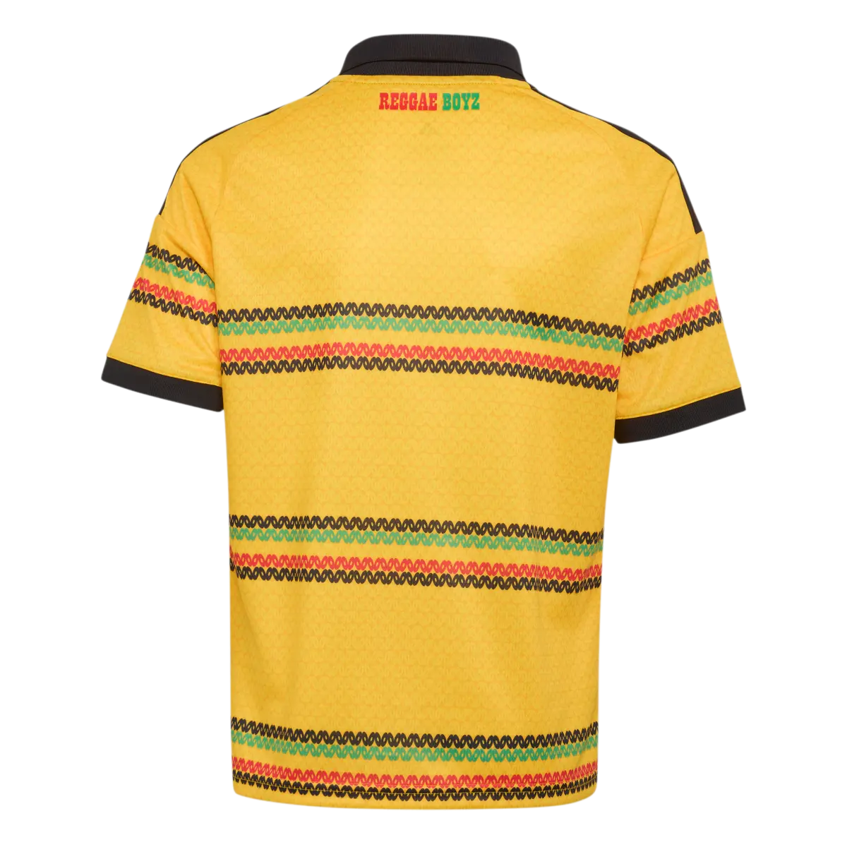 Jamaika Kinderfußballshirt Home Jersey 2026, Bob Marley, Kinder Heimtrikot mit Climacool für Spiel und Fanmomente - machsport