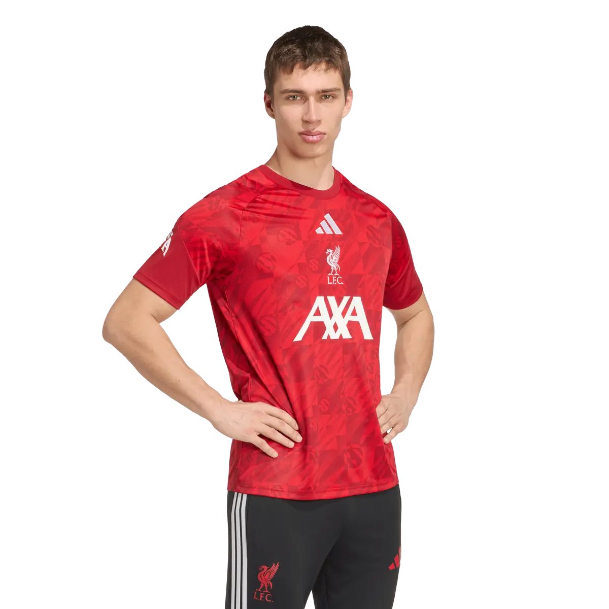 FC Liverpool Herrenfußballshirt Pre-Match 26/27 – Bild 