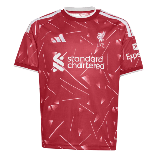 FC Liverpool Kinderfußballshirt Home 26/27 – rot / 140