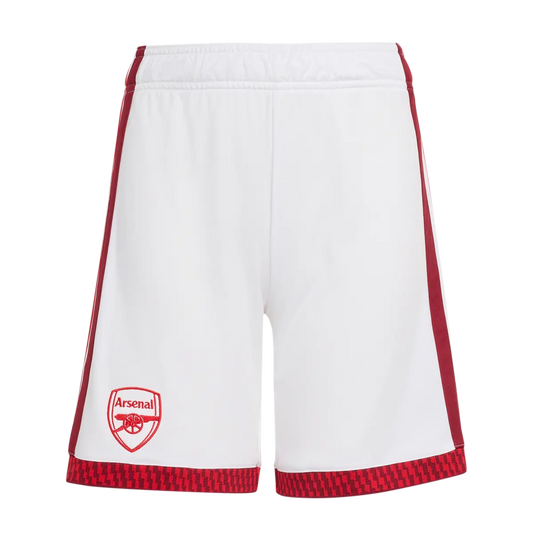 FC Arsenal Kinderfußballhose Home Short 26/27 – weiß / 128