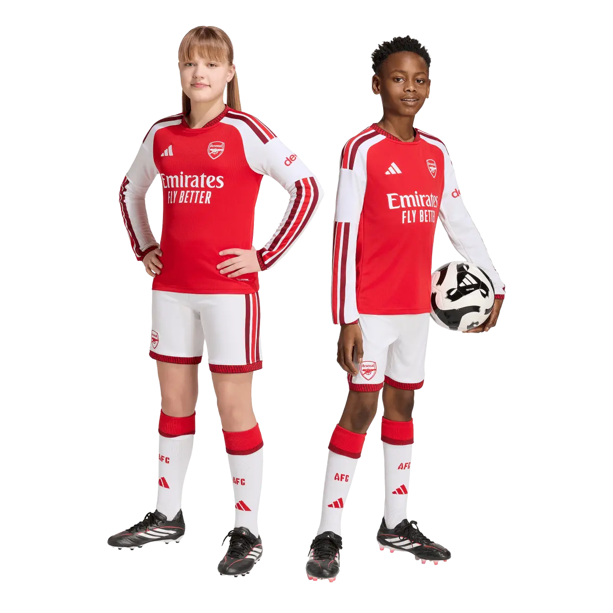 FC Arsenal Kinderfußballhose Home Short – Heimshort 2026/27 mit Climacool – Bild 