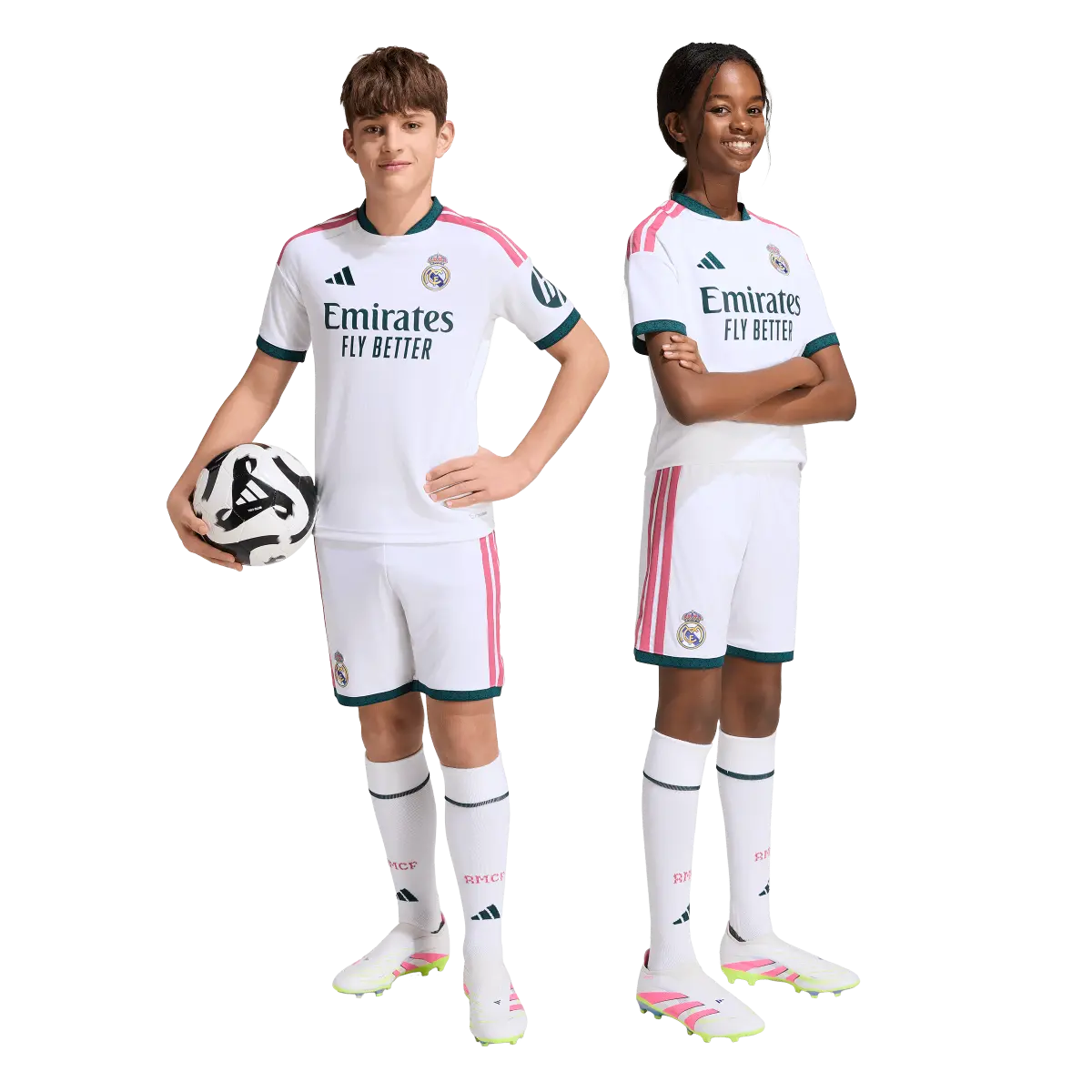 FC Real Madrid Kinderfußballhose Home Short 26/27 – Bild 