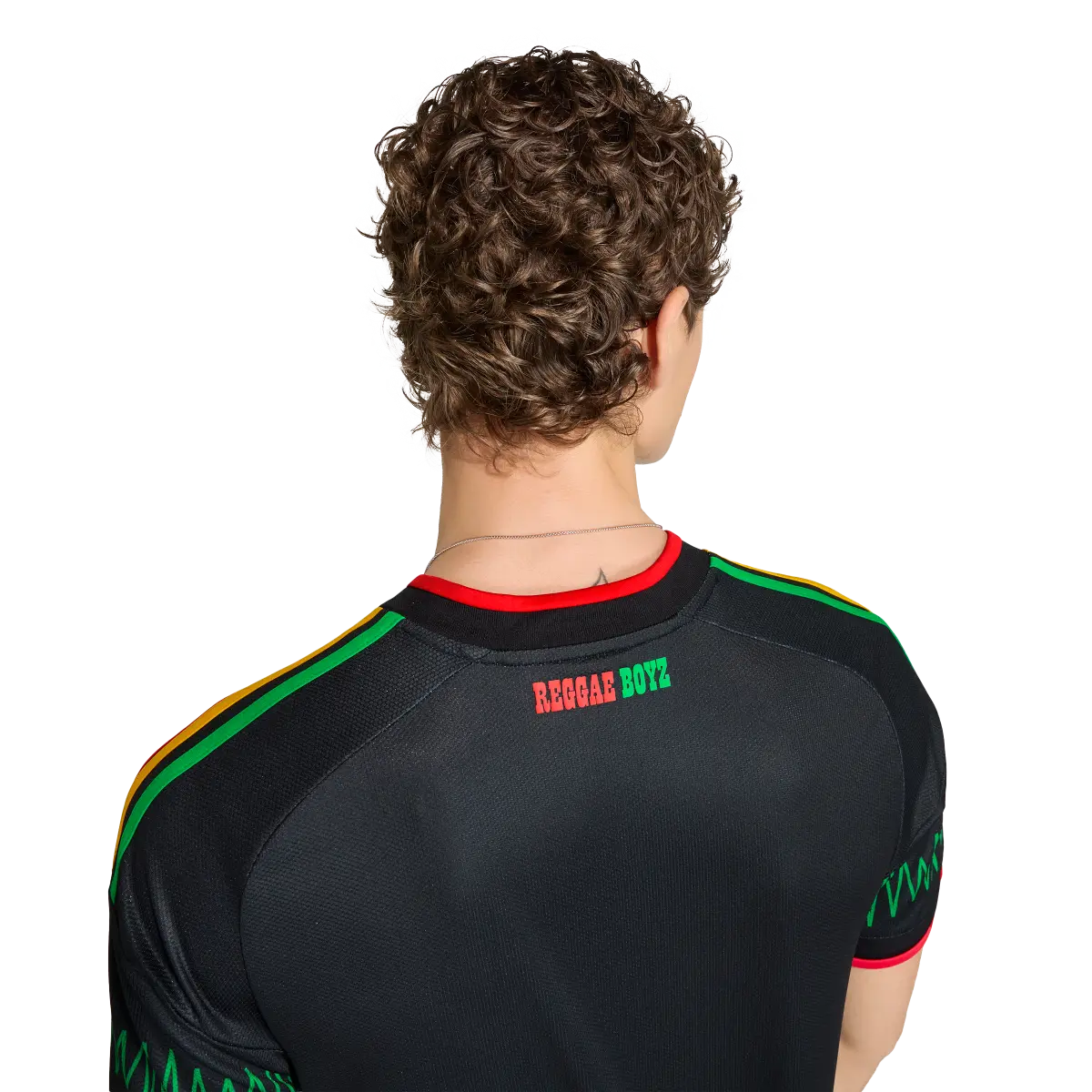 Jamaika Herrenfußballshirt Away Jersey 2026, Bob Marley Auswärtstrikot mit Climacool für Spiel und Fanmomente - machsport – Bild 