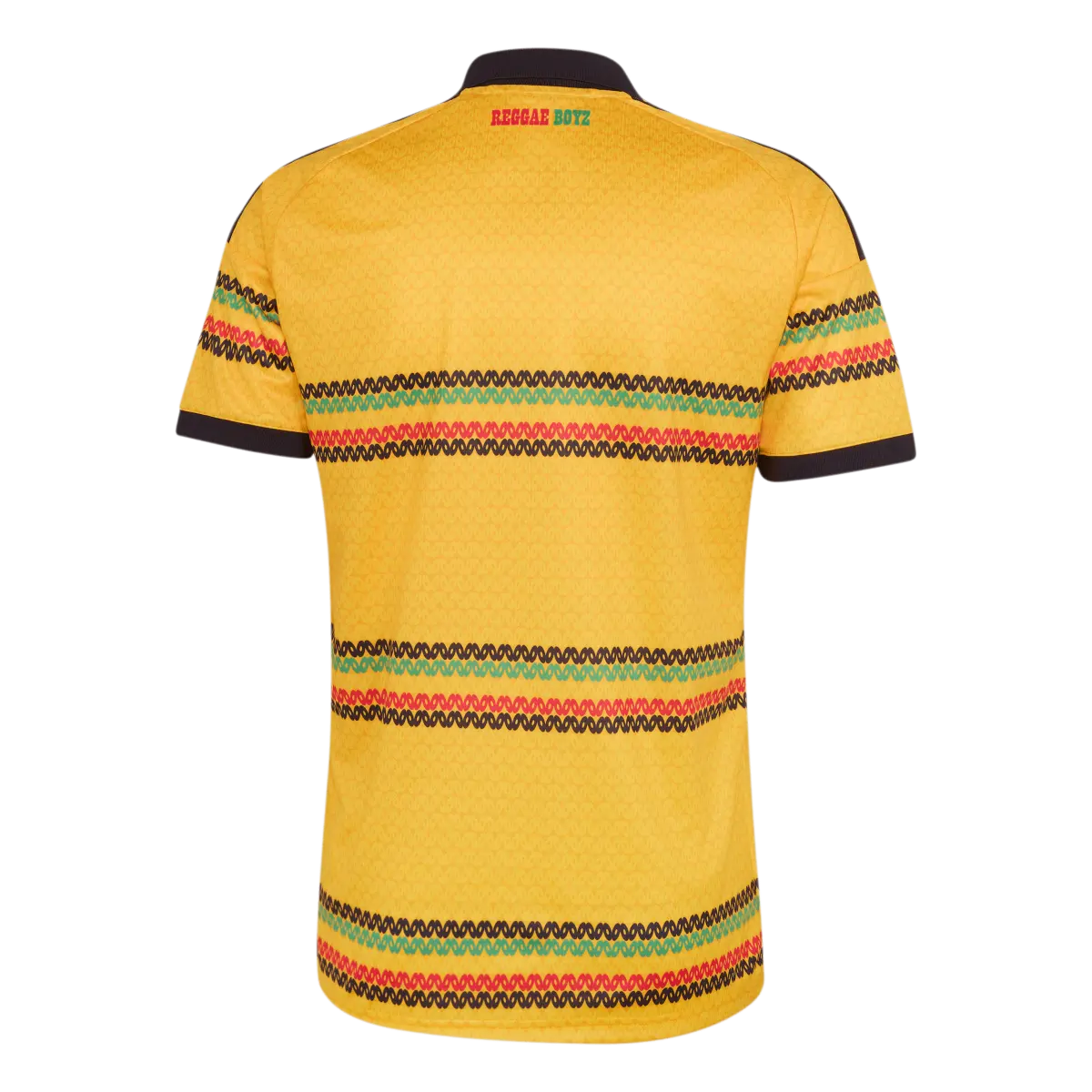Jamaika Herrenfußballschirt Home Jersey 2026, Heimtrikot mit Climacool und Bob Marley Inspiration - machsport