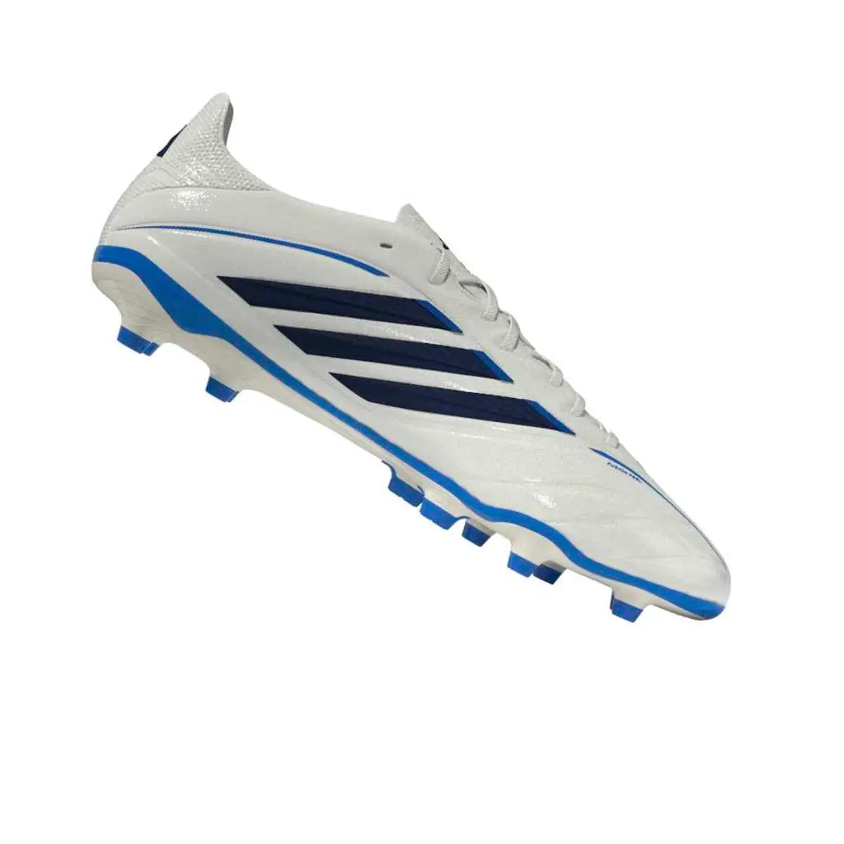 Adidas Fußballschuhe Copa Pure IV League FG, Zero Metalic / Dark Blue / Lucid Ray Blue – Bild 