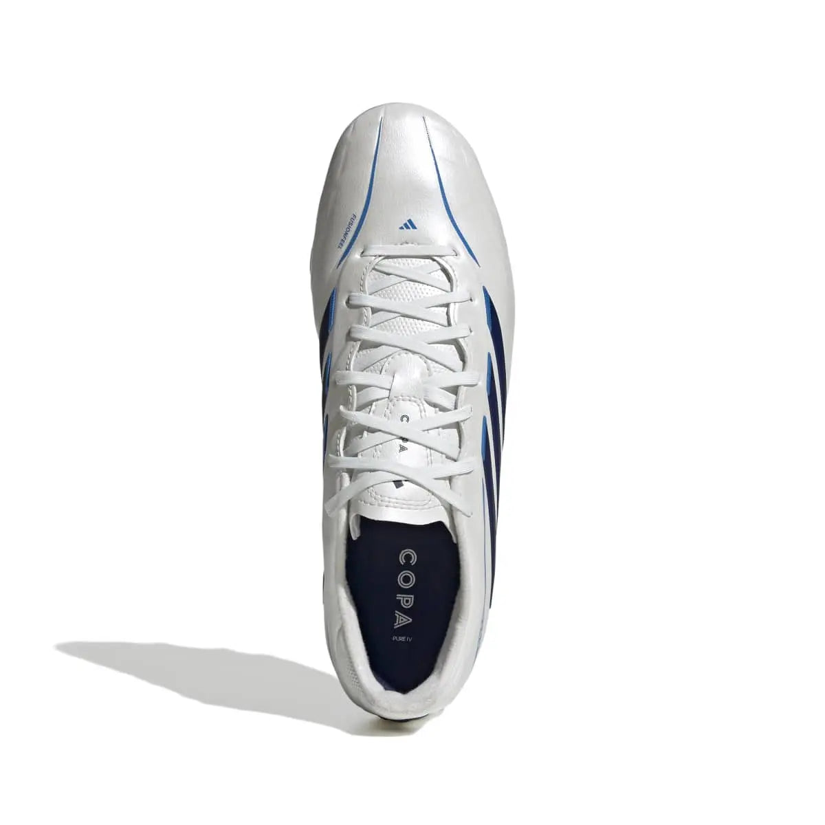 Adidas Fußballschuhe Copa Pure IV League FG, Zero Metalic / Dark Blue / Lucid Ray Blue – Bild 