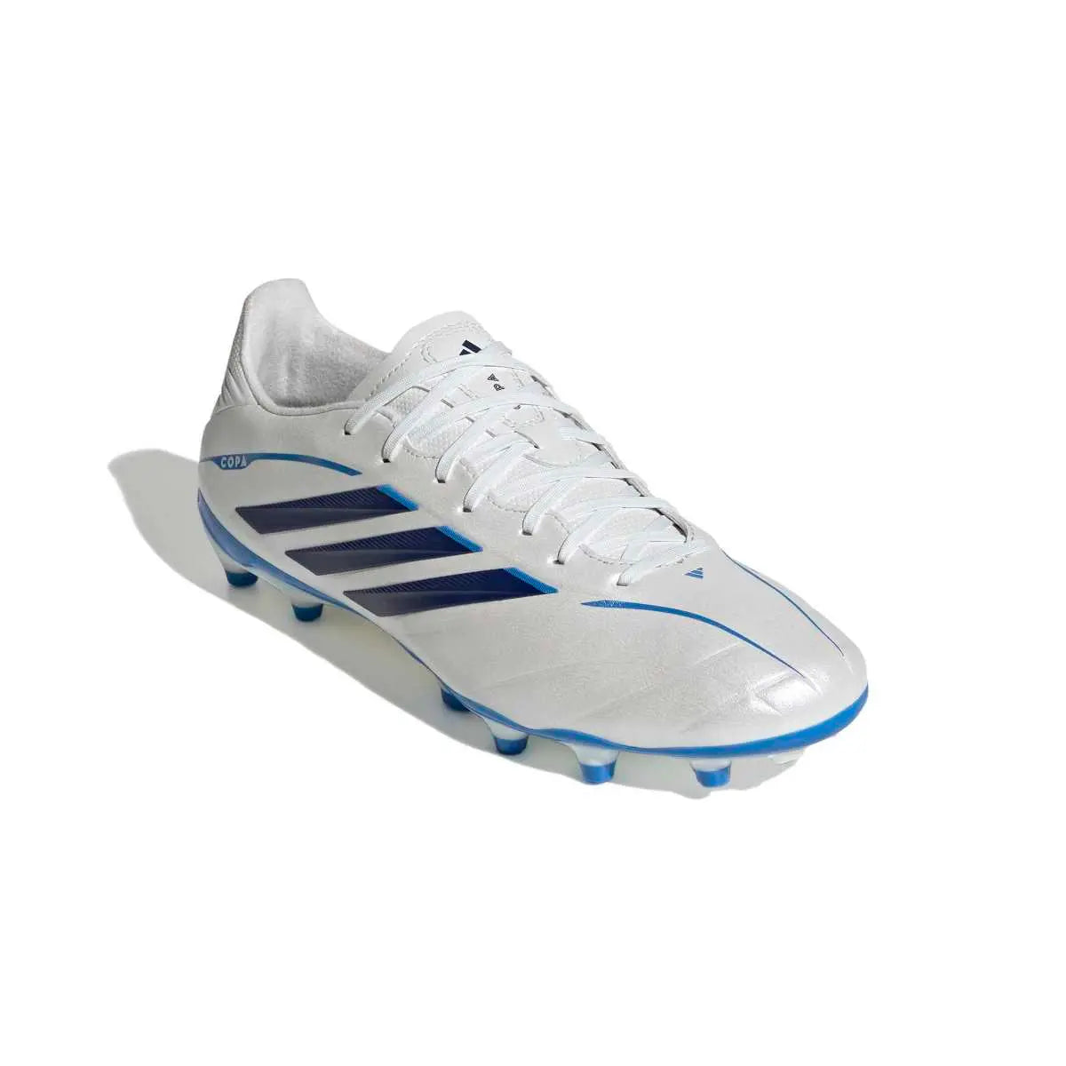 Adidas Fußballschuhe Copa Pure IV League FG, Zero Metalic / Dark Blue / Lucid Ray Blue – Bild 