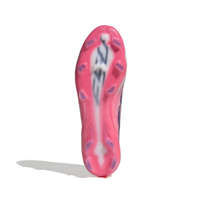Adidas Fußballschuhe F50 Hyperfast Pro FG, Cloud White / Solar Purple / Solar Turbo